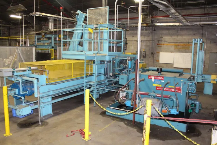 Photo #41 of INVISTA - SHORT NOTICE AUCTION FEATURING PRODUCTION PACKAGING EQUIPMENT, TANK FARM INCLUDING 7 STAINLESS STEEL VERTICAL TANKS, STORAGE SILOS, EXTRUDERS & BALER