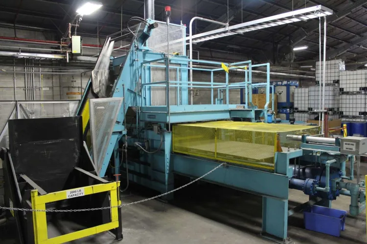 Photo #43 of INVISTA - SHORT NOTICE AUCTION FEATURING PRODUCTION PACKAGING EQUIPMENT, TANK FARM INCLUDING 7 STAINLESS STEEL VERTICAL TANKS, STORAGE SILOS, EXTRUDERS & BALER