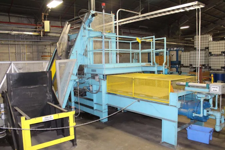 Photo #44 of INVISTA - SHORT NOTICE AUCTION FEATURING PRODUCTION PACKAGING EQUIPMENT, TANK FARM INCLUDING 7 STAINLESS STEEL VERTICAL TANKS, STORAGE SILOS, EXTRUDERS & BALER