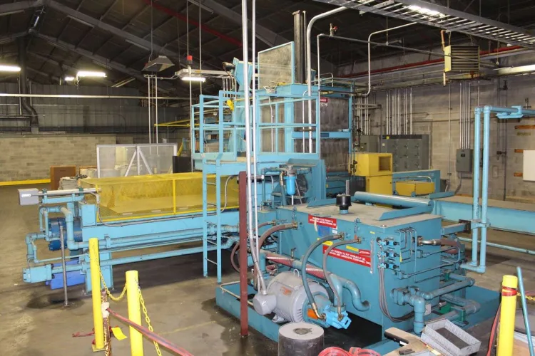 Photo #48 of INVISTA - SHORT NOTICE AUCTION FEATURING PRODUCTION PACKAGING EQUIPMENT, TANK FARM INCLUDING 7 STAINLESS STEEL VERTICAL TANKS, STORAGE SILOS, EXTRUDERS & BALER