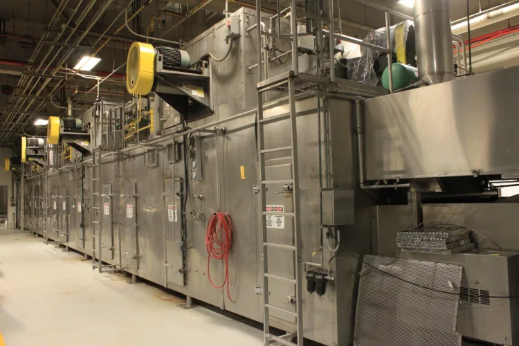 Photo #2 of NESTLE'S HOT POCKET FACILITY LOCATED IN CHATSWORTH, CA -- FEATURING: (2) CPM WOLVERINE 4-ZONE AIR IMPINGEMENT OVENS, (5) VEMAG EXTRUDERS, (3) THIELE SERIES 60 CARTONERS, (3) DOUGLAS CASE PACKERS, GROTE SLICERS, SHEETERS, INGREDIENT APPLICATORS,