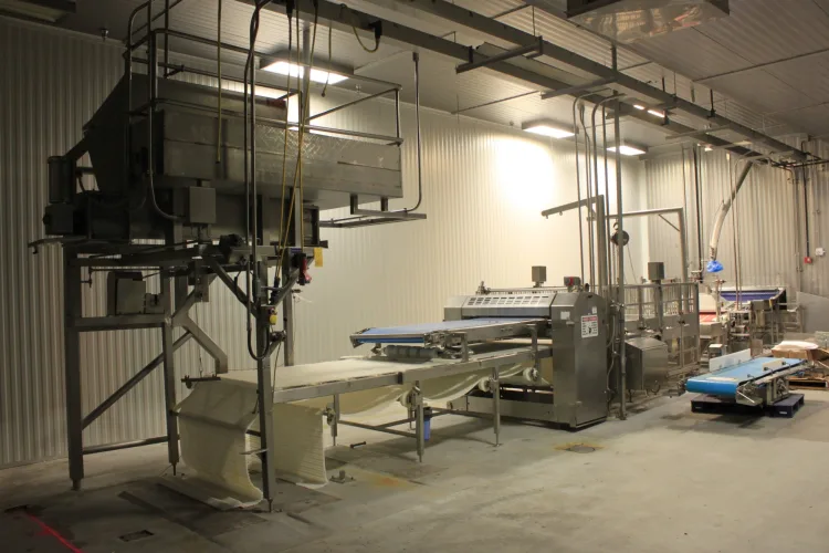 Photo #5 of NESTLE'S HOT POCKET FACILITY LOCATED IN CHATSWORTH, CA -- FEATURING: (2) CPM WOLVERINE 4-ZONE AIR IMPINGEMENT OVENS, (5) VEMAG EXTRUDERS, (3) THIELE SERIES 60 CARTONERS, (3) DOUGLAS CASE PACKERS, GROTE SLICERS, SHEETERS, INGREDIENT APPLICATORS,