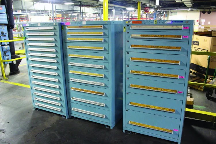 Photo #4 of INVISTA - OVER 1,500 LOTS OF SUPPORT EQUIPMENT! INCLUDING MOBILE CRANES, CONSTRUCTION EQUIPMENT, FORK TRUCKS, MANLIFTS, OVER 250 VIDMAR CABINETS & MORE