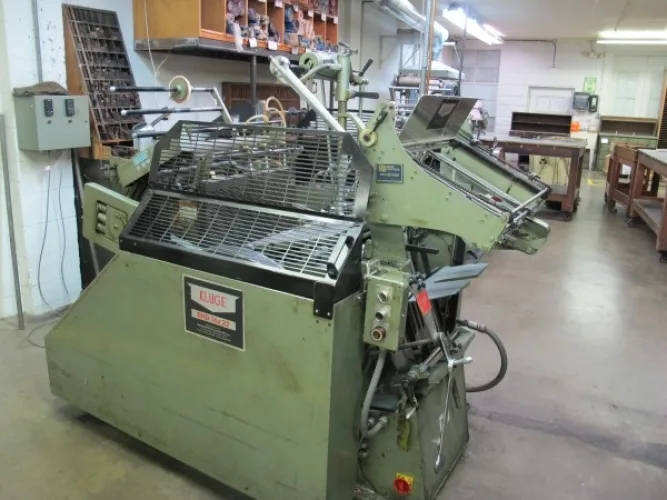Photo #21 of BY ORDER OF ABBEY PRESS, COMPLETE PLANT CLOSURE, INCLUDING: SHEET FED PRINTING PRESSES, COMPLETE BINDERY, DIE CUTTING & CONVERTING EQUIPMENT, CTP SYSTEM, MAILING EQUIPMENT, PLANT SUPPORT, ETC.