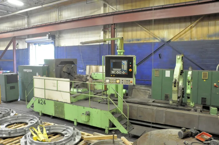 Photo #10 of SURPLUS TO ONGOING OPERATIONS OF MIDSTATE MACHINE - REAL ESTATE & ASSETS OF MCSWAIN MANUFACTURING: LARGE CAPACITY PRECISION MACHINING FACILITY, INCLUDING LATE MODEL CNC HORIZONTAL BORING MILLS, CNC VERTICAL BORING MILLS, HEAVY DUTY CNC LATHE & MUCH