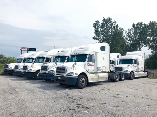 Photo #3 of FORMER ASSETS OF REDLINE ENTERPRISE LLC, FEATURING: (30) FREIGHTLINER COLUMBIA TRACTORS & (33) GREAT DANE, MANAC, DORSEY, TRAILMOBILE & PINES TRAILERS