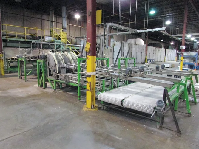 Photo #39 of BY ORDER OF SECURED CREDITOR: HURLEY COMPANIES - FEATURING EMERY MFG. 54" ROTARY PULP MOULDING LINE (MFG 2010), CORRUGATED BOX & SHEET EQUIPMENT