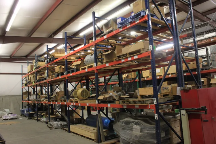 Photo #36 of WASATCH INTEGRATED WASTE MANAGEMENT DISTRICT, FEATURING THE COMPLETE CONTENTS FROM AN ENERGY RECOVERY FACILITY: $1 MILLION IN NEW/USED MOTORS, ELECTRICS, SPARES & STORES, CAT 3500 GENERATOR, TURBODYNE 1,600 KW TURBINE GENERATOR, AIR COMPRESSORS, FLY ASH