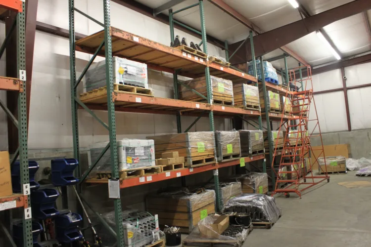 Photo #37 of WASATCH INTEGRATED WASTE MANAGEMENT DISTRICT, FEATURING THE COMPLETE CONTENTS FROM AN ENERGY RECOVERY FACILITY: $1 MILLION IN NEW/USED MOTORS, ELECTRICS, SPARES & STORES, CAT 3500 GENERATOR, TURBODYNE 1,600 KW TURBINE GENERATOR, AIR COMPRESSORS, FLY ASH