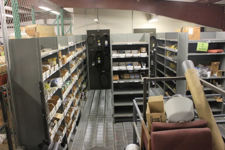 Photo #38 of WASATCH INTEGRATED WASTE MANAGEMENT DISTRICT, FEATURING THE COMPLETE CONTENTS FROM AN ENERGY RECOVERY FACILITY: $1 MILLION IN NEW/USED MOTORS, ELECTRICS, SPARES & STORES, CAT 3500 GENERATOR, TURBODYNE 1,600 KW TURBINE GENERATOR, AIR COMPRESSORS, FLY ASH