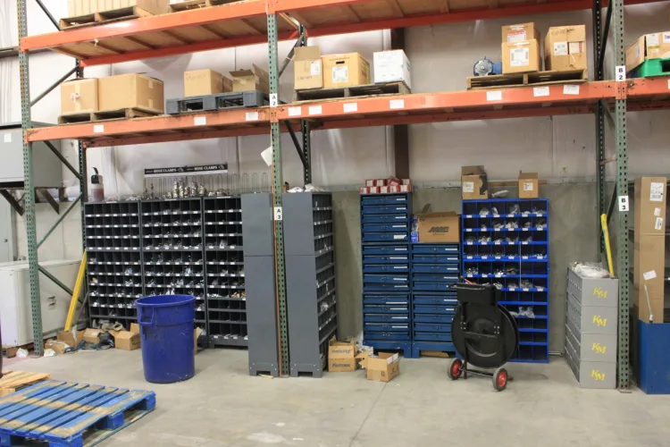 Photo #39 of WASATCH INTEGRATED WASTE MANAGEMENT DISTRICT, FEATURING THE COMPLETE CONTENTS FROM AN ENERGY RECOVERY FACILITY: $1 MILLION IN NEW/USED MOTORS, ELECTRICS, SPARES & STORES, CAT 3500 GENERATOR, TURBODYNE 1,600 KW TURBINE GENERATOR, AIR COMPRESSORS, FLY ASH