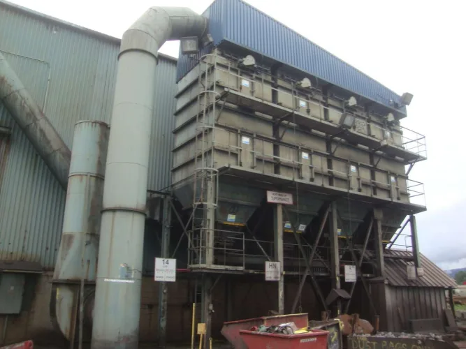 Photo #7 of FORMER ASSETS OF ESCO LIMITED FOUNDRY, FEATURING: OVERHEAD CRANES, DUST COLLECTORS, CHARGE BUCKETS, LADLES, MAGNETS, POWER HAMMER, WELDERS & MAINTENANCE EQUIPMENT, LARGE QTY OF SPARES/STORES, OLYMPUS INNOV X HANDHELD SPECTROMETER, SPX MARLEY COOLING TOWER