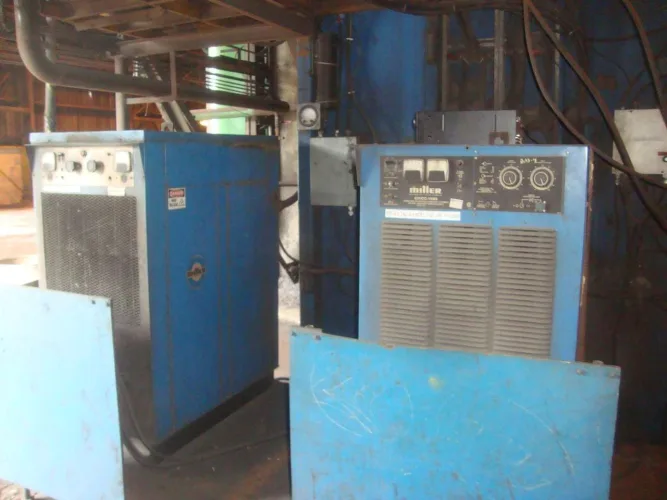 Photo #18 of FORMER ASSETS OF ESCO LIMITED FOUNDRY, FEATURING: OVERHEAD CRANES, DUST COLLECTORS, CHARGE BUCKETS, LADLES, MAGNETS, POWER HAMMER, WELDERS & MAINTENANCE EQUIPMENT, LARGE QTY OF SPARES/STORES, OLYMPUS INNOV X HANDHELD SPECTROMETER, SPX MARLEY COOLING TOWER