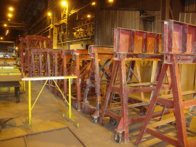 Photo #29 of FORMER ASSETS OF ESCO LIMITED FOUNDRY, FEATURING: OVERHEAD CRANES, DUST COLLECTORS, CHARGE BUCKETS, LADLES, MAGNETS, POWER HAMMER, WELDERS & MAINTENANCE EQUIPMENT, LARGE QTY OF SPARES/STORES, OLYMPUS INNOV X HANDHELD SPECTROMETER, SPX MARLEY COOLING TOWER