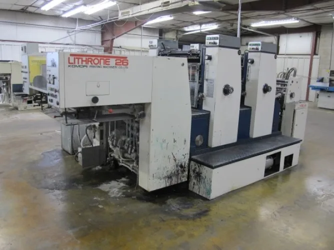 Photo #11 of FORMER ASSETS OF GANNETT PUBLISHING SERVICES, 2-LOCATIONS IN WISCONSIN, INCLUDING: KOMORI SHEET FED PRINTING PRESSES, TENSOR OPEN WEB PRESS, AGFA CTP SYSTEMS, QUIPP STACKERS, MULLER INSERTERS, GAMMLER STACKERS, AIR COMPRESSORS, FORKLFITS, MATERIAL