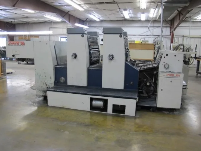 Photo #13 of FORMER ASSETS OF GANNETT PUBLISHING SERVICES, 2-LOCATIONS IN WISCONSIN, INCLUDING: KOMORI SHEET FED PRINTING PRESSES, TENSOR OPEN WEB PRESS, AGFA CTP SYSTEMS, QUIPP STACKERS, MULLER INSERTERS, GAMMLER STACKERS, AIR COMPRESSORS, FORKLFITS, MATERIAL
