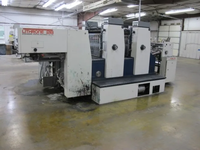 Photo #14 of FORMER ASSETS OF GANNETT PUBLISHING SERVICES, 2-LOCATIONS IN WISCONSIN, INCLUDING: KOMORI SHEET FED PRINTING PRESSES, TENSOR OPEN WEB PRESS, AGFA CTP SYSTEMS, QUIPP STACKERS, MULLER INSERTERS, GAMMLER STACKERS, AIR COMPRESSORS, FORKLFITS, MATERIAL