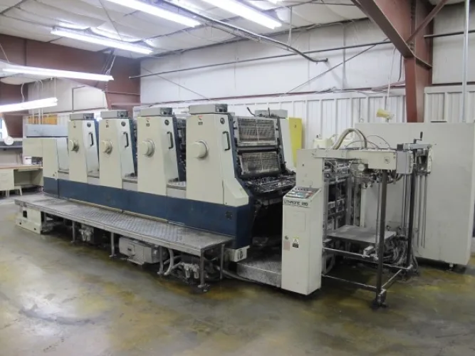 Photo #15 of FORMER ASSETS OF GANNETT PUBLISHING SERVICES, 2-LOCATIONS IN WISCONSIN, INCLUDING: KOMORI SHEET FED PRINTING PRESSES, TENSOR OPEN WEB PRESS, AGFA CTP SYSTEMS, QUIPP STACKERS, MULLER INSERTERS, GAMMLER STACKERS, AIR COMPRESSORS, FORKLFITS, MATERIAL