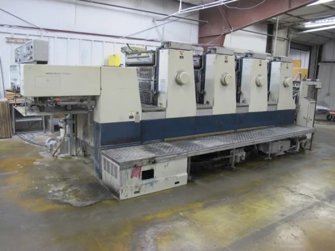 Photo #16 of FORMER ASSETS OF GANNETT PUBLISHING SERVICES, 2-LOCATIONS IN WISCONSIN, INCLUDING: KOMORI SHEET FED PRINTING PRESSES, TENSOR OPEN WEB PRESS, AGFA CTP SYSTEMS, QUIPP STACKERS, MULLER INSERTERS, GAMMLER STACKERS, AIR COMPRESSORS, FORKLFITS, MATERIAL