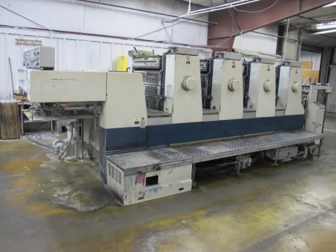 Photo #18 of FORMER ASSETS OF GANNETT PUBLISHING SERVICES, 2-LOCATIONS IN WISCONSIN, INCLUDING: KOMORI SHEET FED PRINTING PRESSES, TENSOR OPEN WEB PRESS, AGFA CTP SYSTEMS, QUIPP STACKERS, MULLER INSERTERS, GAMMLER STACKERS, AIR COMPRESSORS, FORKLFITS, MATERIAL