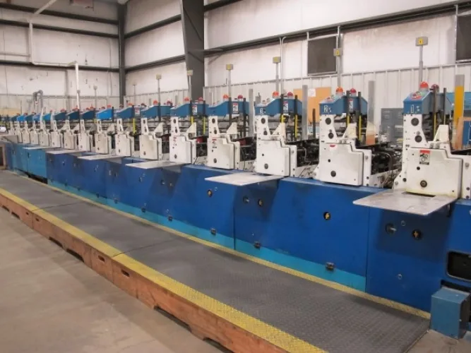 Photo #34 of FORMER ASSETS OF GANNETT PUBLISHING SERVICES, 2-LOCATIONS IN WISCONSIN, INCLUDING: KOMORI SHEET FED PRINTING PRESSES, TENSOR OPEN WEB PRESS, AGFA CTP SYSTEMS, QUIPP STACKERS, MULLER INSERTERS, GAMMLER STACKERS, AIR COMPRESSORS, FORKLFITS, MATERIAL