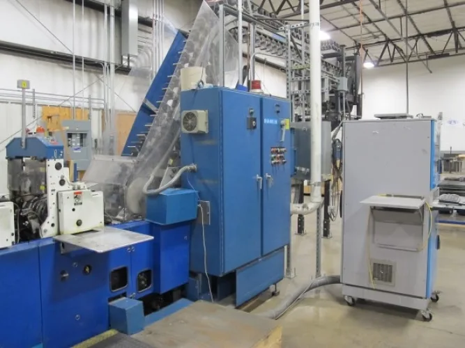 Photo #35 of FORMER ASSETS OF GANNETT PUBLISHING SERVICES, 2-LOCATIONS IN WISCONSIN, INCLUDING: KOMORI SHEET FED PRINTING PRESSES, TENSOR OPEN WEB PRESS, AGFA CTP SYSTEMS, QUIPP STACKERS, MULLER INSERTERS, GAMMLER STACKERS, AIR COMPRESSORS, FORKLFITS, MATERIAL