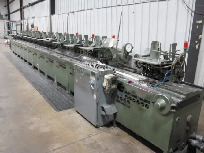 Photo #39 of FORMER ASSETS OF GANNETT PUBLISHING SERVICES, 2-LOCATIONS IN WISCONSIN, INCLUDING: KOMORI SHEET FED PRINTING PRESSES, TENSOR OPEN WEB PRESS, AGFA CTP SYSTEMS, QUIPP STACKERS, MULLER INSERTERS, GAMMLER STACKERS, AIR COMPRESSORS, FORKLFITS, MATERIAL