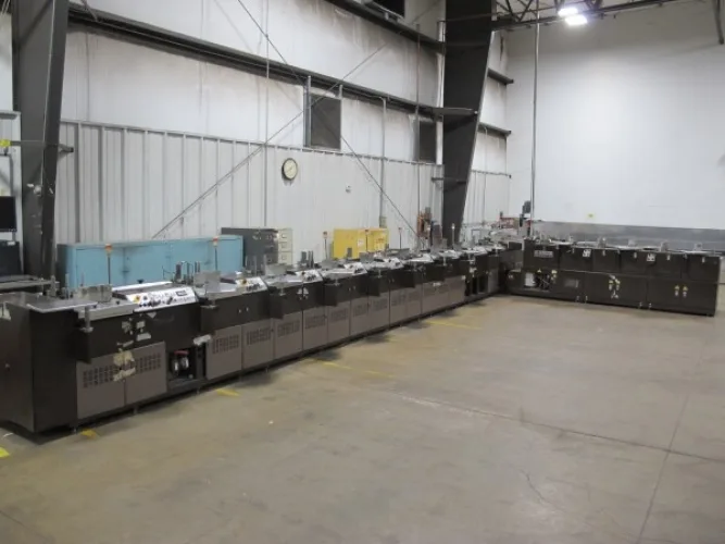Photo #41 of FORMER ASSETS OF GANNETT PUBLISHING SERVICES, 2-LOCATIONS IN WISCONSIN, INCLUDING: KOMORI SHEET FED PRINTING PRESSES, TENSOR OPEN WEB PRESS, AGFA CTP SYSTEMS, QUIPP STACKERS, MULLER INSERTERS, GAMMLER STACKERS, AIR COMPRESSORS, FORKLFITS, MATERIAL