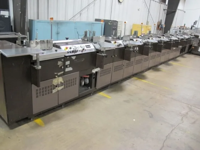 Photo #42 of FORMER ASSETS OF GANNETT PUBLISHING SERVICES, 2-LOCATIONS IN WISCONSIN, INCLUDING: KOMORI SHEET FED PRINTING PRESSES, TENSOR OPEN WEB PRESS, AGFA CTP SYSTEMS, QUIPP STACKERS, MULLER INSERTERS, GAMMLER STACKERS, AIR COMPRESSORS, FORKLFITS, MATERIAL