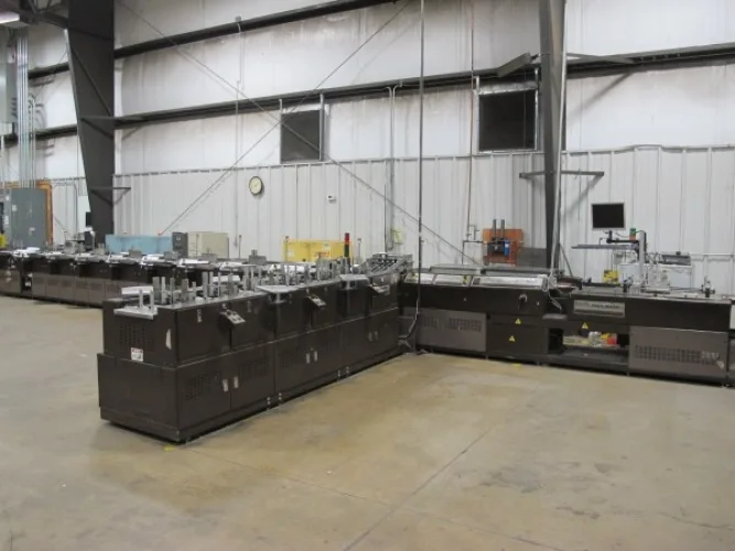 Photo #46 of FORMER ASSETS OF GANNETT PUBLISHING SERVICES, 2-LOCATIONS IN WISCONSIN, INCLUDING: KOMORI SHEET FED PRINTING PRESSES, TENSOR OPEN WEB PRESS, AGFA CTP SYSTEMS, QUIPP STACKERS, MULLER INSERTERS, GAMMLER STACKERS, AIR COMPRESSORS, FORKLFITS, MATERIAL