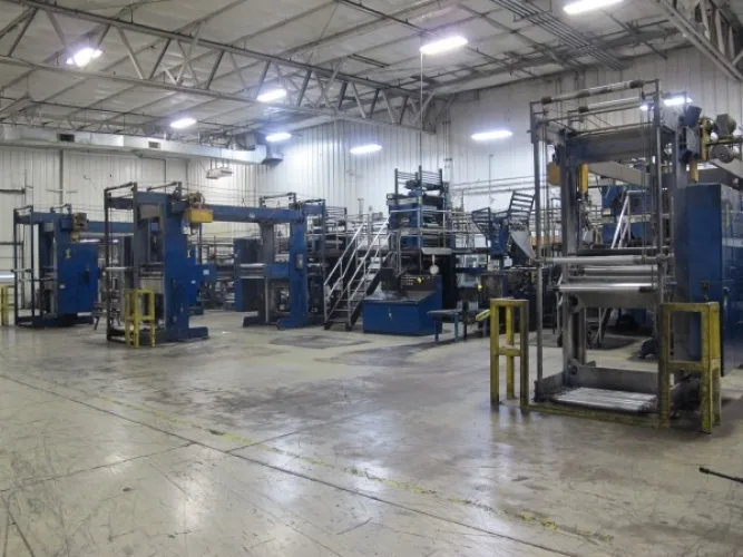 Photo #67 of FORMER ASSETS OF GANNETT PUBLISHING SERVICES, 2-LOCATIONS IN WISCONSIN, INCLUDING: KOMORI SHEET FED PRINTING PRESSES, TENSOR OPEN WEB PRESS, AGFA CTP SYSTEMS, QUIPP STACKERS, MULLER INSERTERS, GAMMLER STACKERS, AIR COMPRESSORS, FORKLFITS, MATERIAL