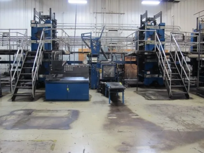 Photo #70 of FORMER ASSETS OF GANNETT PUBLISHING SERVICES, 2-LOCATIONS IN WISCONSIN, INCLUDING: KOMORI SHEET FED PRINTING PRESSES, TENSOR OPEN WEB PRESS, AGFA CTP SYSTEMS, QUIPP STACKERS, MULLER INSERTERS, GAMMLER STACKERS, AIR COMPRESSORS, FORKLFITS, MATERIAL