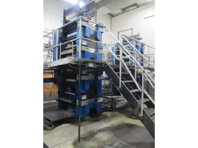 Photo #72 of FORMER ASSETS OF GANNETT PUBLISHING SERVICES, 2-LOCATIONS IN WISCONSIN, INCLUDING: KOMORI SHEET FED PRINTING PRESSES, TENSOR OPEN WEB PRESS, AGFA CTP SYSTEMS, QUIPP STACKERS, MULLER INSERTERS, GAMMLER STACKERS, AIR COMPRESSORS, FORKLFITS, MATERIAL