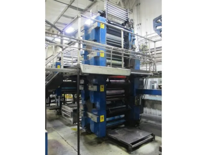 Photo #73 of FORMER ASSETS OF GANNETT PUBLISHING SERVICES, 2-LOCATIONS IN WISCONSIN, INCLUDING: KOMORI SHEET FED PRINTING PRESSES, TENSOR OPEN WEB PRESS, AGFA CTP SYSTEMS, QUIPP STACKERS, MULLER INSERTERS, GAMMLER STACKERS, AIR COMPRESSORS, FORKLFITS, MATERIAL