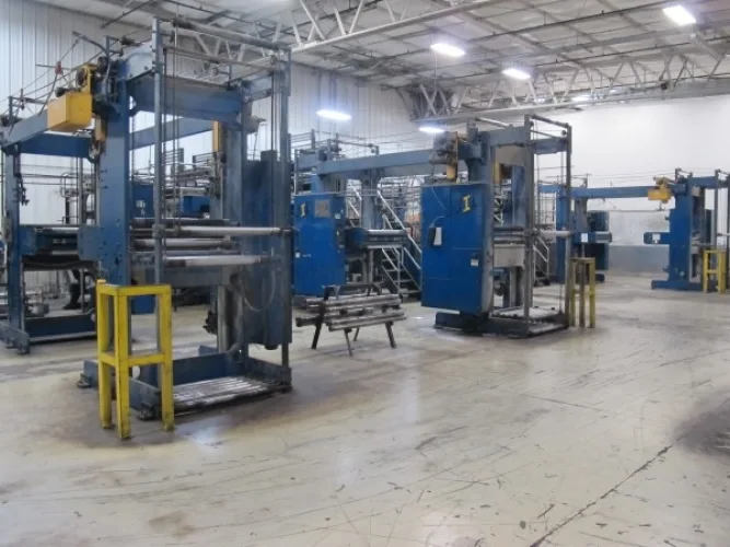 Photo #75 of FORMER ASSETS OF GANNETT PUBLISHING SERVICES, 2-LOCATIONS IN WISCONSIN, INCLUDING: KOMORI SHEET FED PRINTING PRESSES, TENSOR OPEN WEB PRESS, AGFA CTP SYSTEMS, QUIPP STACKERS, MULLER INSERTERS, GAMMLER STACKERS, AIR COMPRESSORS, FORKLFITS, MATERIAL