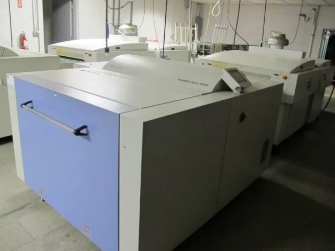 Photo #94 of FORMER ASSETS OF GANNETT PUBLISHING SERVICES, 2-LOCATIONS IN WISCONSIN, INCLUDING: KOMORI SHEET FED PRINTING PRESSES, TENSOR OPEN WEB PRESS, AGFA CTP SYSTEMS, QUIPP STACKERS, MULLER INSERTERS, GAMMLER STACKERS, AIR COMPRESSORS, FORKLFITS, MATERIAL