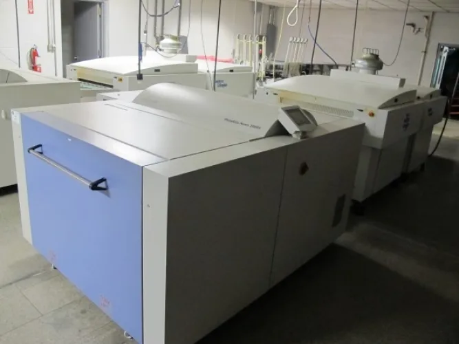 Photo #96 of FORMER ASSETS OF GANNETT PUBLISHING SERVICES, 2-LOCATIONS IN WISCONSIN, INCLUDING: KOMORI SHEET FED PRINTING PRESSES, TENSOR OPEN WEB PRESS, AGFA CTP SYSTEMS, QUIPP STACKERS, MULLER INSERTERS, GAMMLER STACKERS, AIR COMPRESSORS, FORKLFITS, MATERIAL