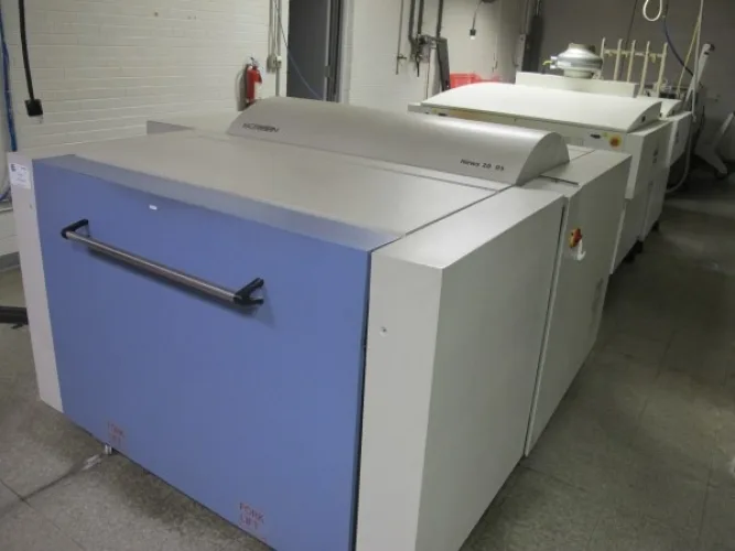 Photo #98 of FORMER ASSETS OF GANNETT PUBLISHING SERVICES, 2-LOCATIONS IN WISCONSIN, INCLUDING: KOMORI SHEET FED PRINTING PRESSES, TENSOR OPEN WEB PRESS, AGFA CTP SYSTEMS, QUIPP STACKERS, MULLER INSERTERS, GAMMLER STACKERS, AIR COMPRESSORS, FORKLFITS, MATERIAL