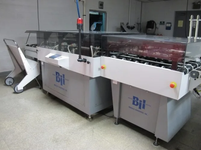 Photo #101 of FORMER ASSETS OF GANNETT PUBLISHING SERVICES, 2-LOCATIONS IN WISCONSIN, INCLUDING: KOMORI SHEET FED PRINTING PRESSES, TENSOR OPEN WEB PRESS, AGFA CTP SYSTEMS, QUIPP STACKERS, MULLER INSERTERS, GAMMLER STACKERS, AIR COMPRESSORS, FORKLFITS, MATERIAL