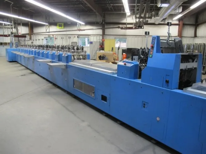 Photo #103 of FORMER ASSETS OF GANNETT PUBLISHING SERVICES, 2-LOCATIONS IN WISCONSIN, INCLUDING: KOMORI SHEET FED PRINTING PRESSES, TENSOR OPEN WEB PRESS, AGFA CTP SYSTEMS, QUIPP STACKERS, MULLER INSERTERS, GAMMLER STACKERS, AIR COMPRESSORS, FORKLFITS, MATERIAL