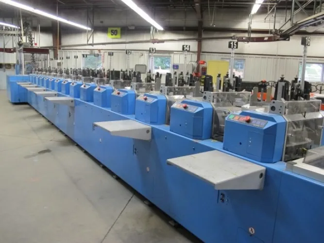 Photo #104 of FORMER ASSETS OF GANNETT PUBLISHING SERVICES, 2-LOCATIONS IN WISCONSIN, INCLUDING: KOMORI SHEET FED PRINTING PRESSES, TENSOR OPEN WEB PRESS, AGFA CTP SYSTEMS, QUIPP STACKERS, MULLER INSERTERS, GAMMLER STACKERS, AIR COMPRESSORS, FORKLFITS, MATERIAL