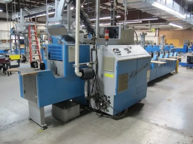 Photo #114 of FORMER ASSETS OF GANNETT PUBLISHING SERVICES, 2-LOCATIONS IN WISCONSIN, INCLUDING: KOMORI SHEET FED PRINTING PRESSES, TENSOR OPEN WEB PRESS, AGFA CTP SYSTEMS, QUIPP STACKERS, MULLER INSERTERS, GAMMLER STACKERS, AIR COMPRESSORS, FORKLFITS, MATERIAL
