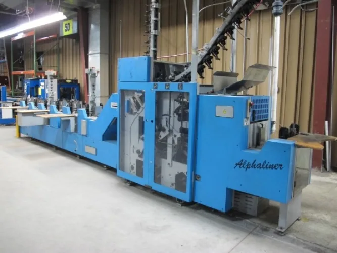 Photo #115 of FORMER ASSETS OF GANNETT PUBLISHING SERVICES, 2-LOCATIONS IN WISCONSIN, INCLUDING: KOMORI SHEET FED PRINTING PRESSES, TENSOR OPEN WEB PRESS, AGFA CTP SYSTEMS, QUIPP STACKERS, MULLER INSERTERS, GAMMLER STACKERS, AIR COMPRESSORS, FORKLFITS, MATERIAL