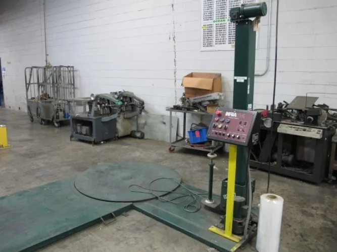 Photo #79 of FORMER ASSETS OF GANNETT PUBLISHING SERVICES, INCLUDING: SAKURAI SHEET FED PRINTING PRESSES, AGFA CTP SYSTEMS, LARGE SELECTION OF QUIPP STACKERS & BOTTOM WRAPPERS, INSERTERS, VARIABLE DATA PRINT LINES, BINDERY EQUIPMENT, COMPLETE MAINTENANCE/TOOLROOM