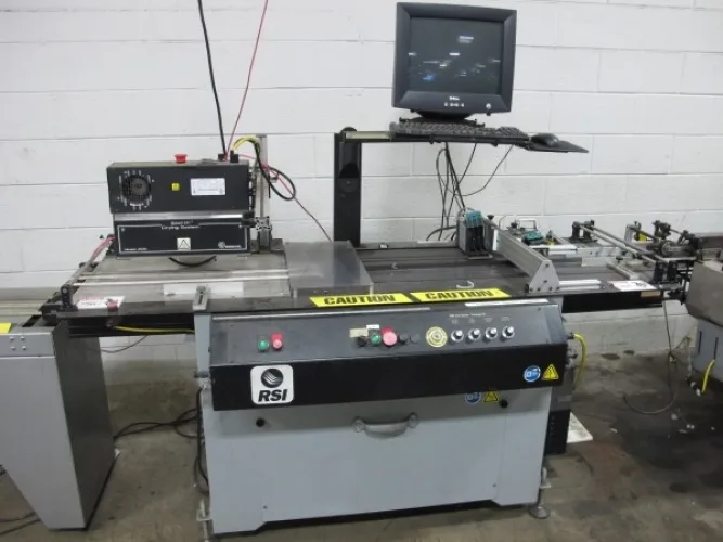 Photo #84 of FORMER ASSETS OF GANNETT PUBLISHING SERVICES, INCLUDING: SAKURAI SHEET FED PRINTING PRESSES, AGFA CTP SYSTEMS, LARGE SELECTION OF QUIPP STACKERS & BOTTOM WRAPPERS, INSERTERS, VARIABLE DATA PRINT LINES, BINDERY EQUIPMENT, COMPLETE MAINTENANCE/TOOLROOM