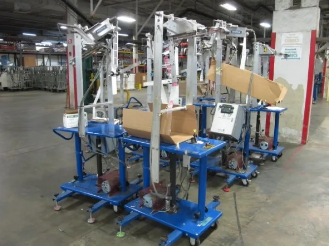 Photo #88 of FORMER ASSETS OF GANNETT PUBLISHING SERVICES, INCLUDING: SAKURAI SHEET FED PRINTING PRESSES, AGFA CTP SYSTEMS, LARGE SELECTION OF QUIPP STACKERS & BOTTOM WRAPPERS, INSERTERS, VARIABLE DATA PRINT LINES, BINDERY EQUIPMENT, COMPLETE MAINTENANCE/TOOLROOM