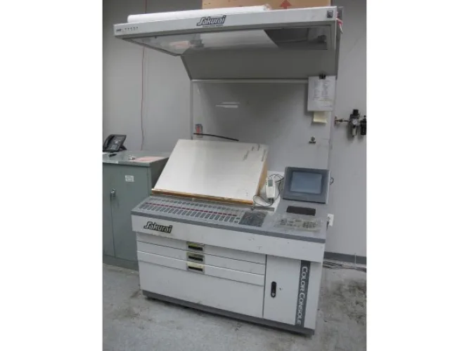 Photo #113 of FORMER ASSETS OF GANNETT PUBLISHING SERVICES, INCLUDING: SAKURAI SHEET FED PRINTING PRESSES, AGFA CTP SYSTEMS, LARGE SELECTION OF QUIPP STACKERS & BOTTOM WRAPPERS, INSERTERS, VARIABLE DATA PRINT LINES, BINDERY EQUIPMENT, COMPLETE MAINTENANCE/TOOLROOM