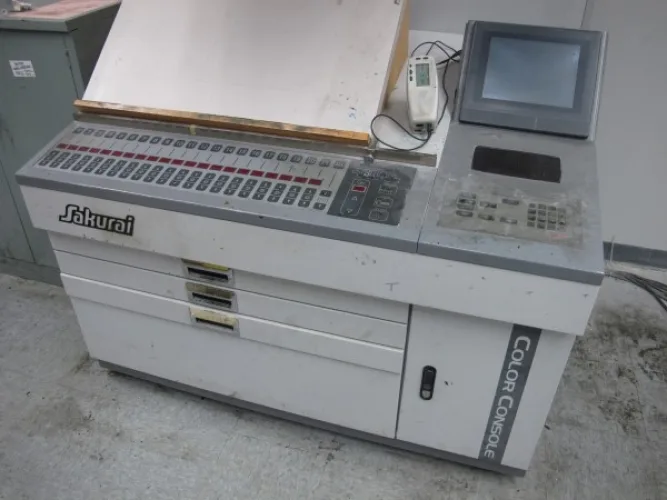 Photo #114 of FORMER ASSETS OF GANNETT PUBLISHING SERVICES, INCLUDING: SAKURAI SHEET FED PRINTING PRESSES, AGFA CTP SYSTEMS, LARGE SELECTION OF QUIPP STACKERS & BOTTOM WRAPPERS, INSERTERS, VARIABLE DATA PRINT LINES, BINDERY EQUIPMENT, COMPLETE MAINTENANCE/TOOLROOM