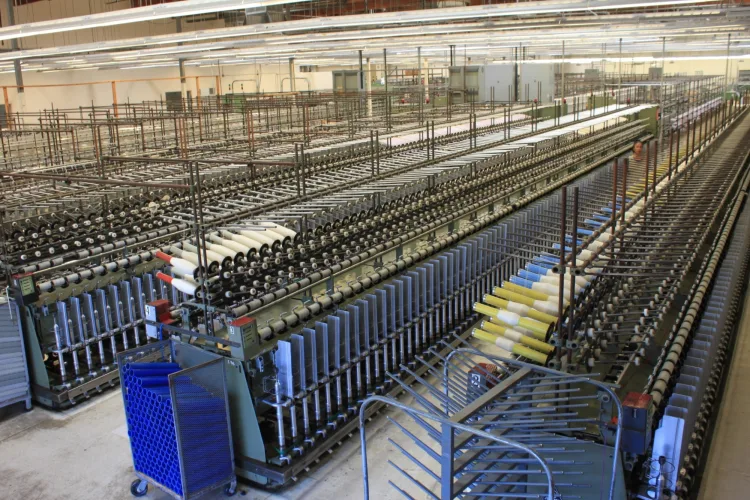 Photo #1 of SURPLUS TO THE ONGOING OPERATIONS OF A HIGH-END KNITWEAR COMPANY, LEZZENI  & SAURER-ALLMAN TWISTING MACHINES, FADIS & KOMACH HANK TO CONE WINDERS, CROON + LUCKE REELING MACHINES, (2007) OFFICINE MINNETTI HYDRO EXTRACTOR, EXACTA FORMULA 1 LINKING MACHINES,