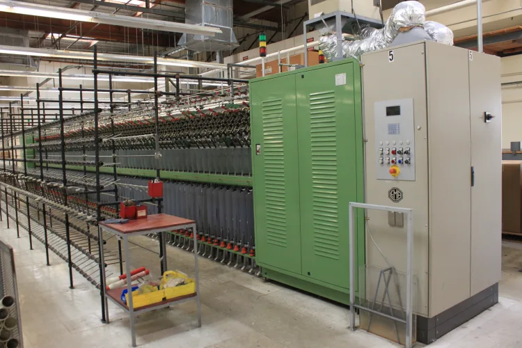 Photo #4 of SURPLUS TO THE ONGOING OPERATIONS OF A HIGH-END KNITWEAR COMPANY, LEZZENI  & SAURER-ALLMAN TWISTING MACHINES, FADIS & KOMACH HANK TO CONE WINDERS, CROON + LUCKE REELING MACHINES, (2007) OFFICINE MINNETTI HYDRO EXTRACTOR, EXACTA FORMULA 1 LINKING MACHINES,